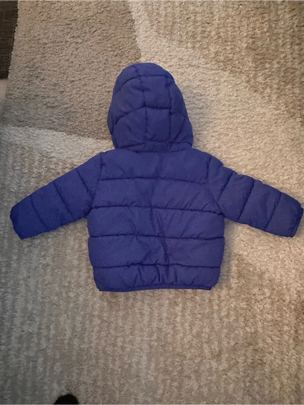 The Children's Place Royal Blue Puffer Jacket 12-18 months